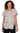 TOP *PETITE* SOFT WHITE FLUTTER SLV FLORAL