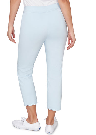 PANT MISSY STRETCH  W/LACE TRIM