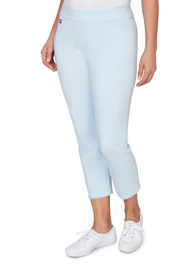 PANT MISSY STRETCH  W/LACE TRIM