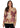 SWEATER *MISSY* CORD RED MULTI BOAT NECK FLORAL TIE DYE