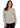 TOP *MISSY* CREAM LONG SLEEVE VNECK HATCHI WITH BUTTON DETAILS