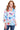 JACKET*MISSY* FLORAL MULTI WVN FLRL PRNT TASL 3/4