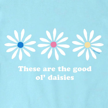 CRUSH *MISSY* AQUA BLUE SS GOOD DAISIES