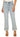 “Ab”solution® Mid-Rise Double Layer Fray Hem Kick Flare Jeans