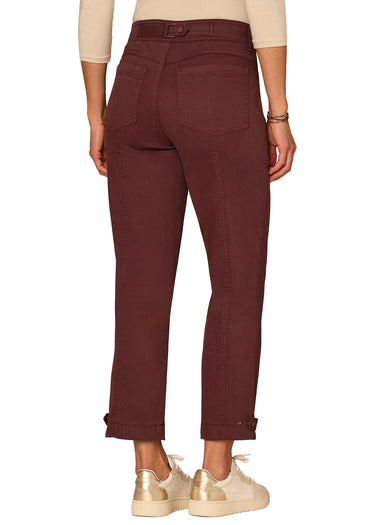 PANT 25/14 *PETITE* OXBLOOD ABSOLUTION HR TRRP