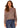 SWEATER *PETITE* JEWEL LAVENDER GREEN BLOUSON SLEEVE SPACE DYE