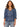 TOP MISSY V-NECK W/SCALLOP EDGE DETAIL