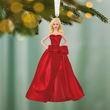 ORNAMENT 26 HOLIDAY BARBIE DOLL W12