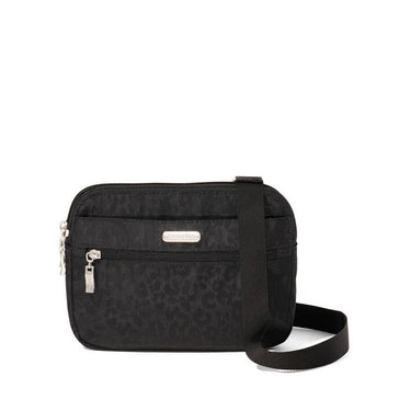 DOUBLE ZIP MEDIUM CROSSBODY