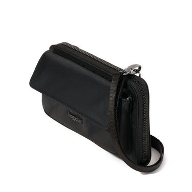 RFID PHONE WALLET CROSSBODY TWILL