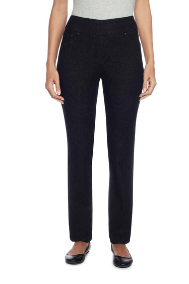 PANT PETITE CLASSIC PULL ON DENIM