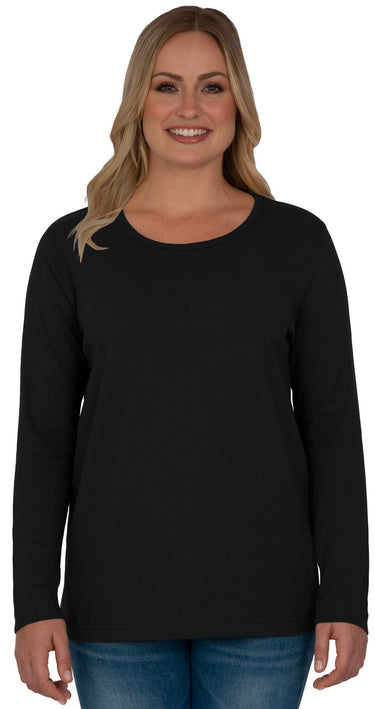 Distinct Long Sleeve Tee in Missy