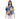 TOP MISSY CLAUDIA 3 BUTTON POLO SHORT SLEEVE