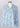 SHIRT *MISSY* BLUE WHITE 2 PKT STRIPE FLRL LS