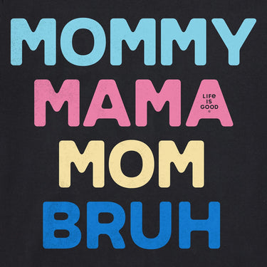 CRUSH LITE *MISSY* FADED BLACK SS MOMMY BRUH
