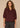 TOP *MISSY* CHERRY CHOCOLATE 3/4 SLEEVE W/SOUTACHE DETAIL