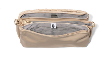 PERRY WOVEN TWILL CROSSBODY