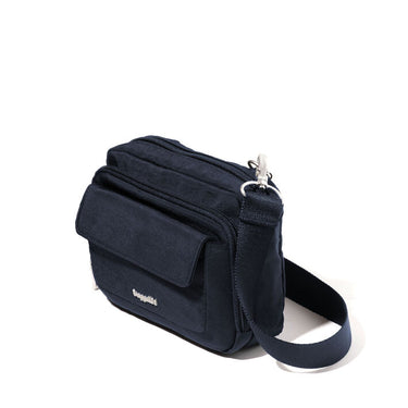 DOUBLE ZIP CONV CROSSBODY