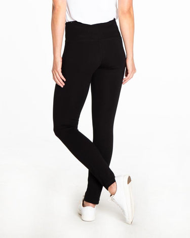 Petite Wide Band Pull-On Ankle Legging