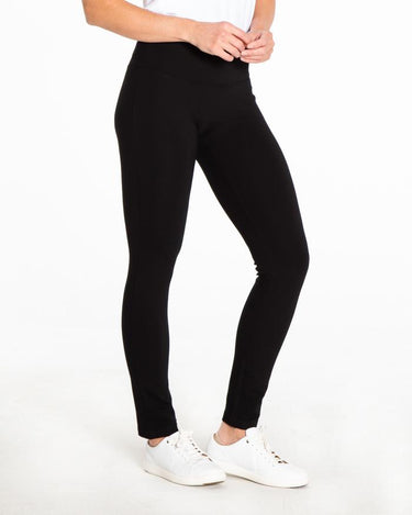 Petite Wide Band Pull-On Ankle Legging