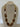 NECKLACE SET LARGE BEADS BROWN