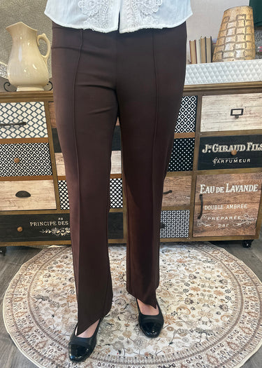 PANT *MISSY* PULL ON FLARE 30" 3 COLORS