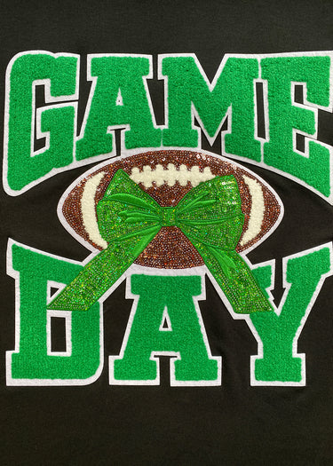 TRANSFER GAME DAY SEQUIN BOW