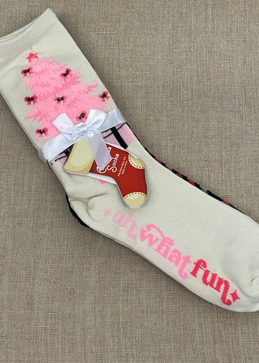 SOCKS CHRISTMAS NOVELTY 2 PACK