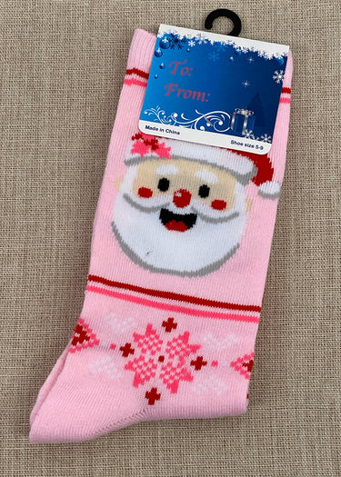 SOCKS NOVELTY CHRISTMAS 16 DESIGNS