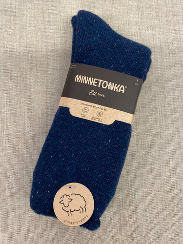 SOCKS SPECKLED WOOL BLEND