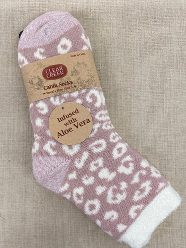 SOCKS NOVELTY ALOE INFUSED
