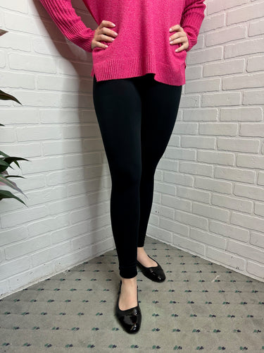 LEGGINGS *MISSY* SEAMLESS FLEECE-LINED