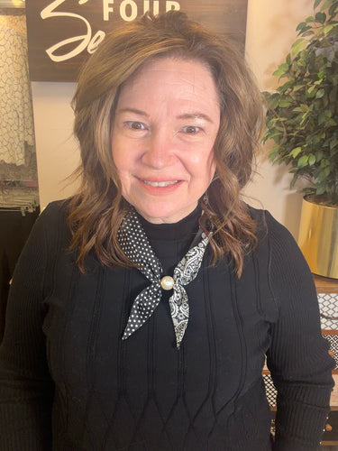 SCARF MAGNETIC MIX PRINT
