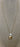 NECKLACE GOLD ROPE SQUARE PENDANT