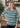 TOP *MISSY* GEMSTONE INK VICE VERSA YARD STRIPE LONG SLEEVE