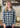 TOP *MISSY* PHANTOM GREY CHECK PLAID LONG SLEEVE