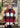 CARDIGAN *PETITE* BLACK HOLLYWOOD PLAID W/POCKETS LONG SLEEVE