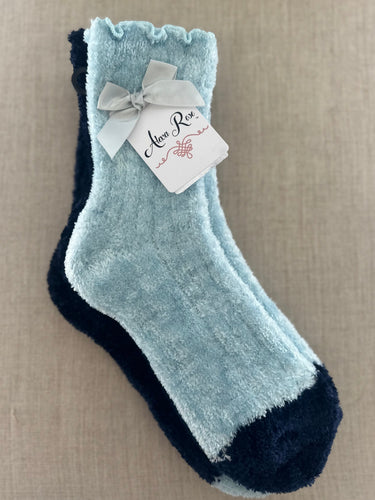 SOCKS 2 PACK RIBBED CHENILLE