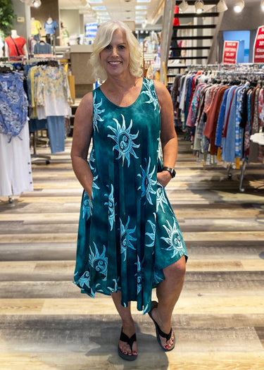DRESS *MISSY* SUN PRINTED