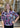 TOP *PETITE* REMATCH FLORAL HACCI NOTCH NECK 3/4 SLEEVE