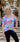 TOP *MISSY* V-NECK BOYFRIEND FLORAL PRINT
