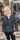 TOP *MISSY* BLACK BEAUTY STORM PRNT CRP MAND NK LS