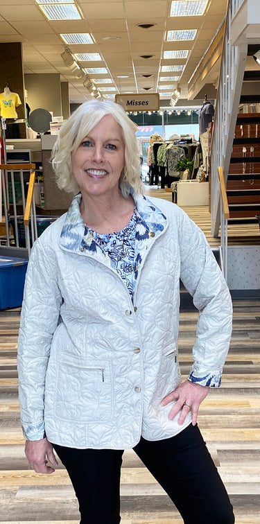 JACKET *MISSY* REVERSIBLE 3 COLOR COMBOS