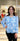 TOP MISSY ANNA CHIFFON FLORAL 3/4 SLEEVE