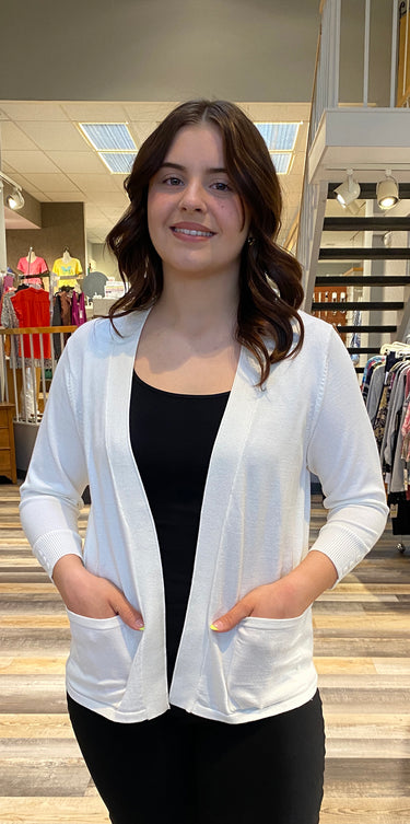 CARDI *PLUS* OPEN OTTM TRIM 3/4 SLEEVE