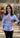 TOP *MISSY* BURNOUT BOAT NK 3/4 2 COLORS