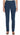 DENIM *PETITE* INDIGO ELASTIC STRT LEG BTN