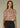 TOP *MISSY* CARAMEL CHARCOAL RUFFLE NECK PRINTED VELVET