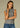 TOP *MISSY* NAVY CHARTREUSE SLEEVELESS MOCK NECK PRINTED