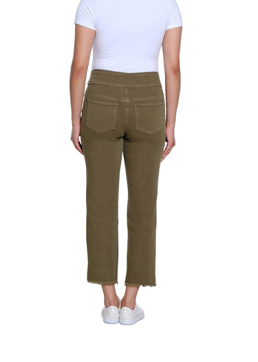JEAN *PETITE* 5 POCKET GARMENT DYED 25"